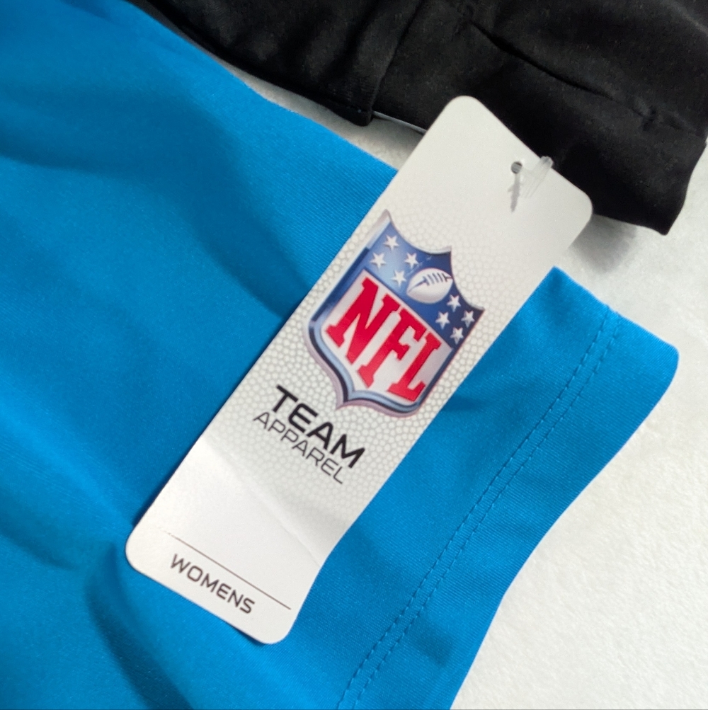 NFL Panthers Quarter Zip Long Sleeve With Thumb Holes TX3 Cool Size Large NWT - Picture 12 of 15